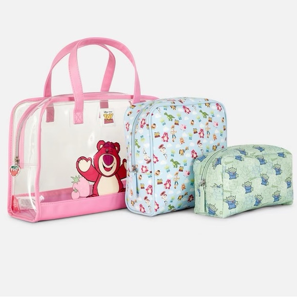 Disney’s Toy Story Lotso 3-in-1 Wash Bag Set - Picture 2 of 4